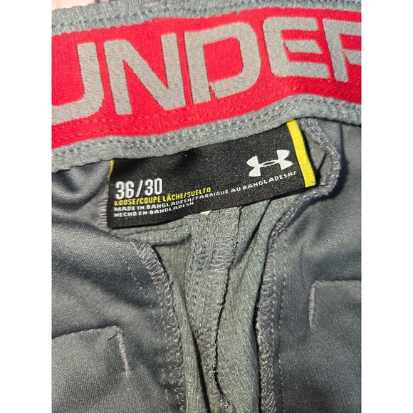 Under Armour Mens Loose Fit Gray Pants 36x30 - Picture 4 of 7